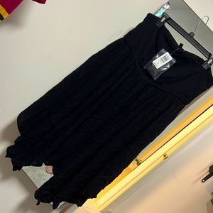 NWT Bless strapless handkerchief dress